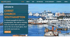 Desktop Screenshot of christchurchsouthampton.org.uk